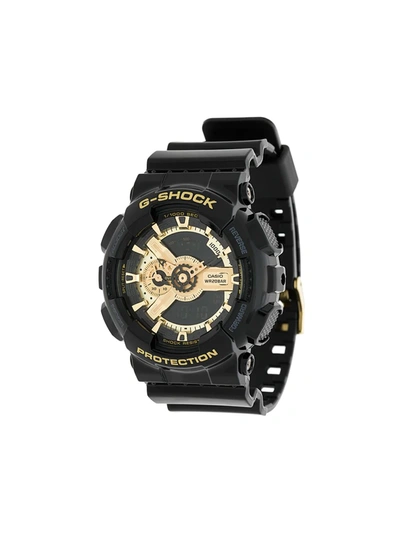 G-shock Round Watch In Black