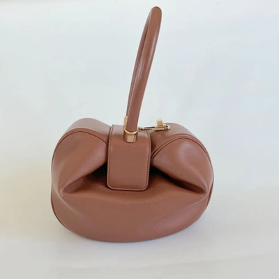 Demi leather handbag Gabriela Hearst Brown in Leather - 35621229