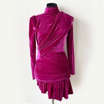 strapless open back dress Saylor Pink Maxi Dress
