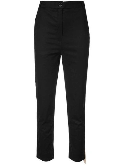 Balossa Cropped High Waist Trousers