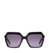 Mcm Square Half Diamond Sunglasses In Black Pattern