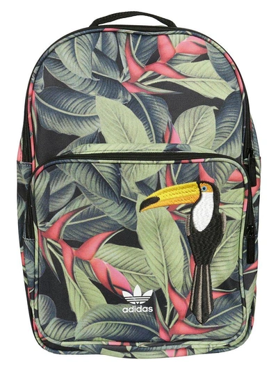 Adidas Originals Tropical Backpack In Multicolor