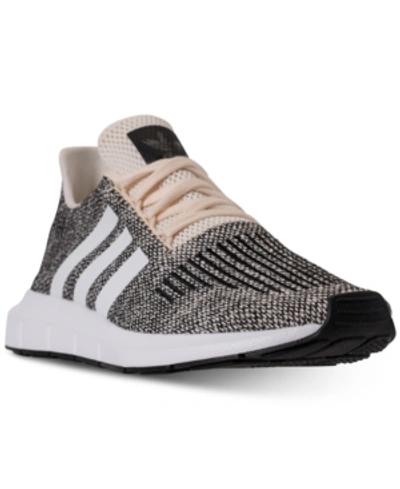 Adidas Originals Adidas Men's Swift Run Casual Sneakers From Finish Line In Black