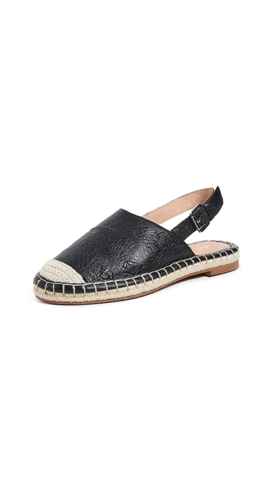 Matiko Spadrilla Slingback Espadrilles In Black