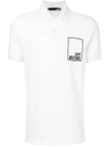Love Moschino Logo Print Polo Shirt