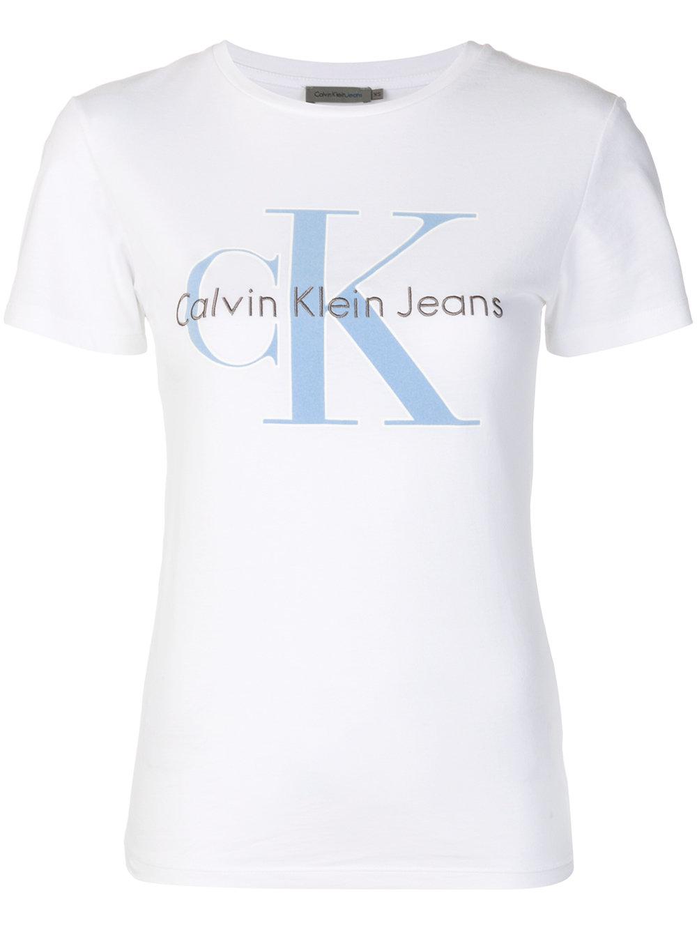ck white t shirt womens