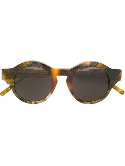 Kuboraum 'k9' Sunglasses In Brown
