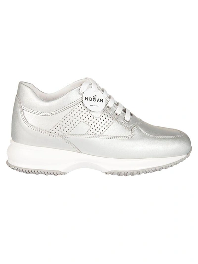 Hogan Interactive Sneakers In Argento