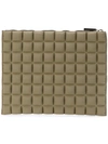 No Ka'oi Mini Textured Clutch Bag In Green