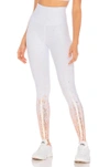 Beyond Yoga Ombre High Waisted Legging In White