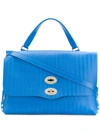 Zanellato Postina M Tote In Blue