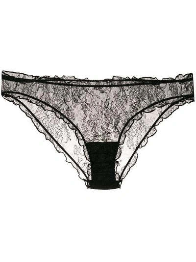 Love Stories Lolita Lace Briefs In Black