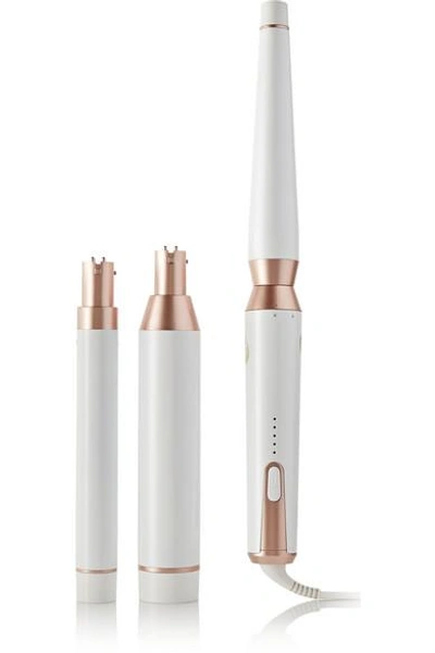 T3 Whirl Trio Styling Wand - Uk 3-pin Plug In White