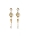 Konstantino Hestia Mother-of-pearl Dangle Earrings