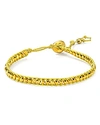 Chan Luu Beaded Bracelet In Yellow Gold/lemongrass