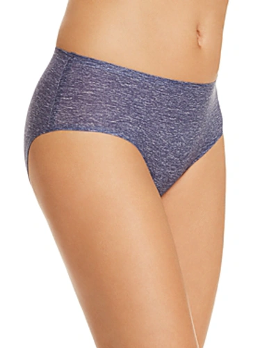 Chantelle Soft Stretch One-size Seamless Hipster In Heather Blue
