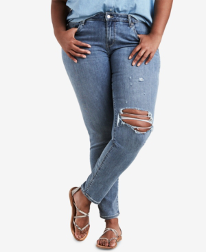 711 ripped skinny jeans
