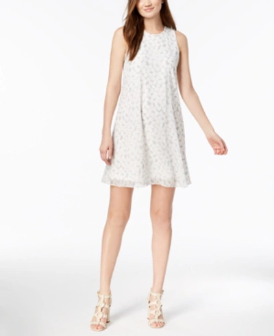 Calvin Klein Trapeze Dress, Regular & Petite Sizes In White/grey