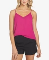 1.state Chiffon Inset Camisole In Tropic Berry