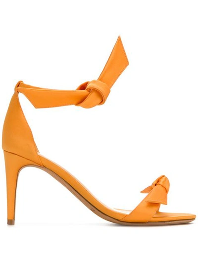 Alexandre Birman Clarita Knot Sandals - Yellow