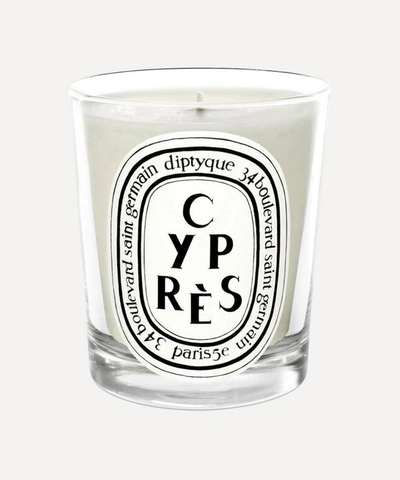 Diptyque Cypres Scented Candle 190g In White