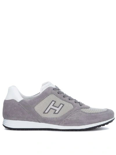 Hogan Olympia X H205 Grey Suede Sneaker In Grigio