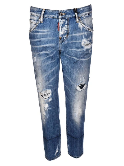 Dsquared2 Cool Girl Jeans In Light Wash