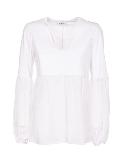 Dondup Pleated Top In White