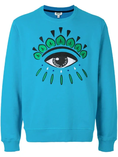 Kenzo Blue 'eye' Sweatshirt