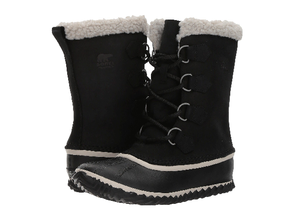 sorel caribou slim black