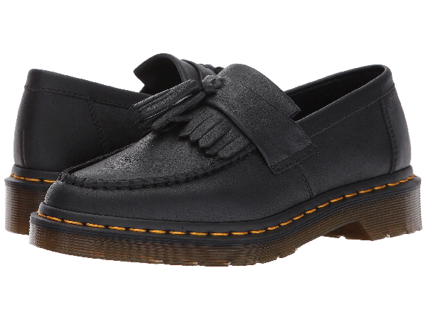 dr martens adrian yellow stitch