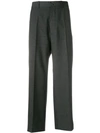 Marni Striped Tailored Trousers - Grey