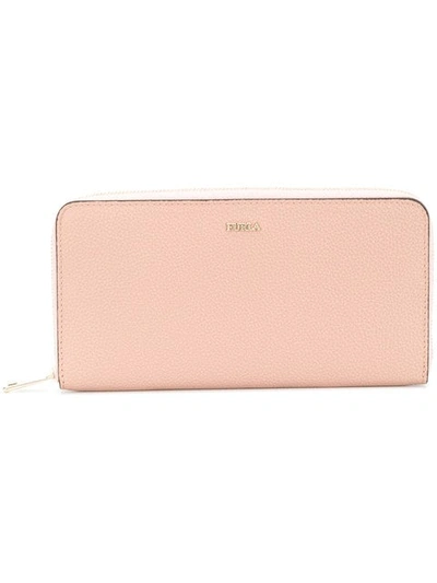 Furla Babylon Zip Around Wallet In Pink