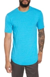 Goodlife Scallop Triblend Crewneck T-shirt In Blue Danube