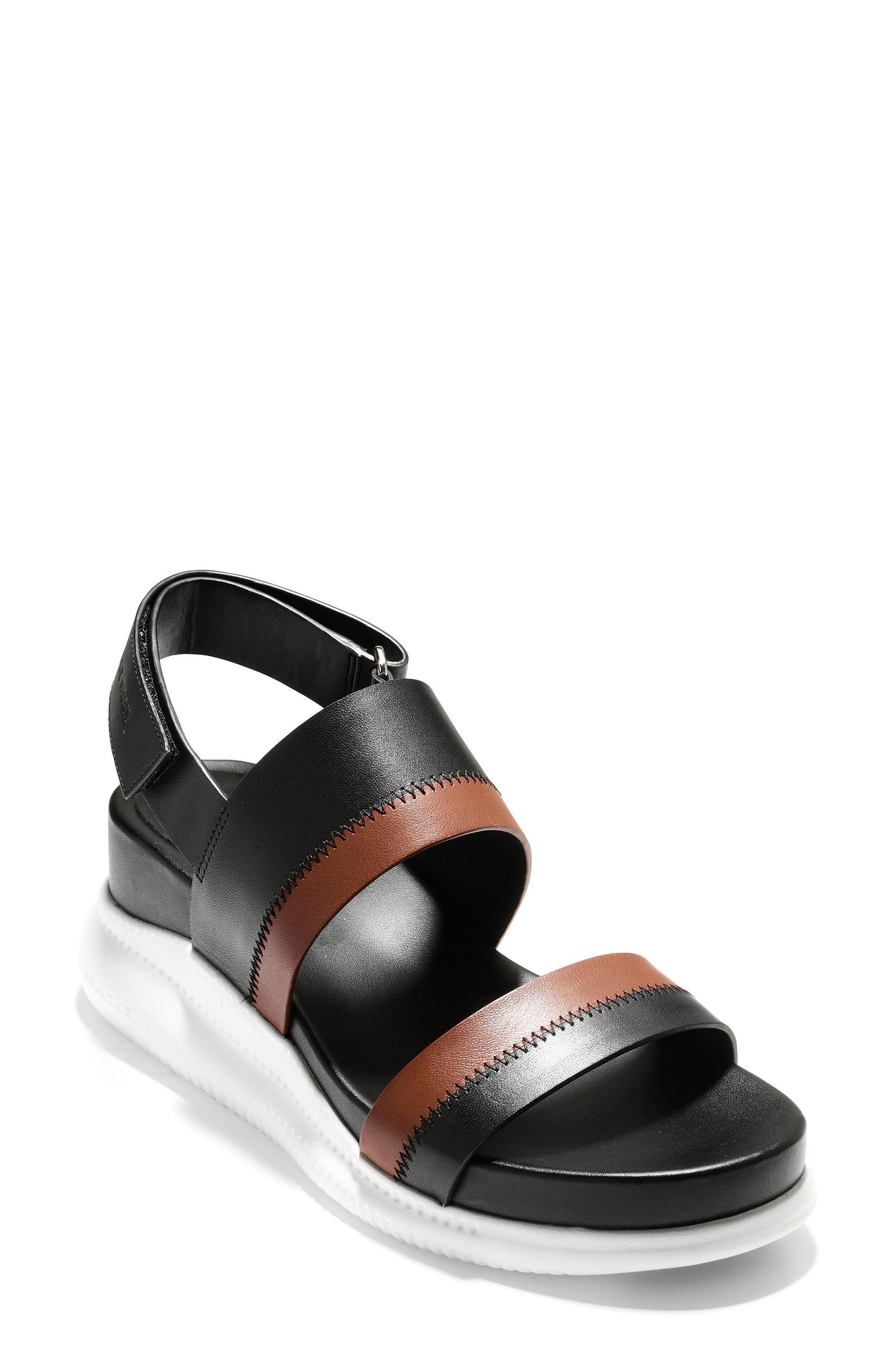 cole haan zerogrand ii leather sandal