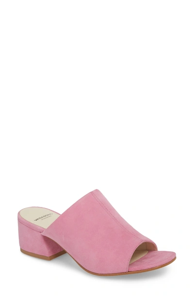 Vagabond Shoemakers Saide Slide Sandal In Pink Suede
