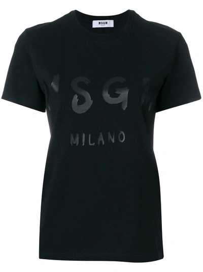 Msgm Branded T-shirt