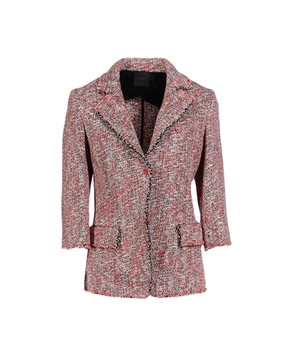 Agnona Blazer In Coral