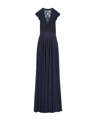 Catherine Deane Long Dress In Dark Blue