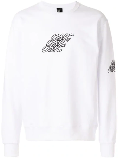 Omc Logo-print Sweatshirt In White