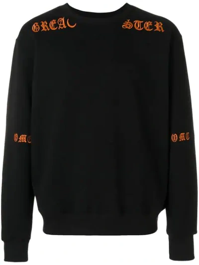 Omc Embroidered Logo Sweatshirt In Black