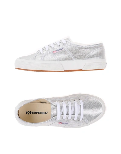 Superga Trainers In Silver