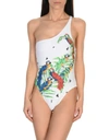 Norma Kamali One-piece Swimsuits In White