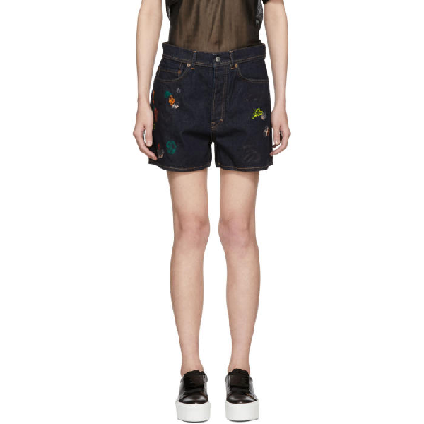 acne studios swamp shorts