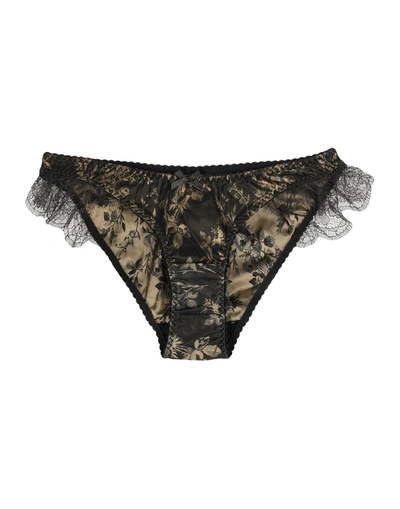 Agent Provocateur G-strings In Black