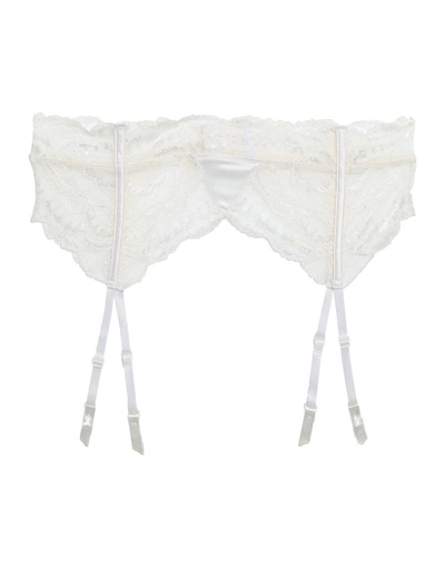 Calvin Klein Underwear Garter Belt In Ivory