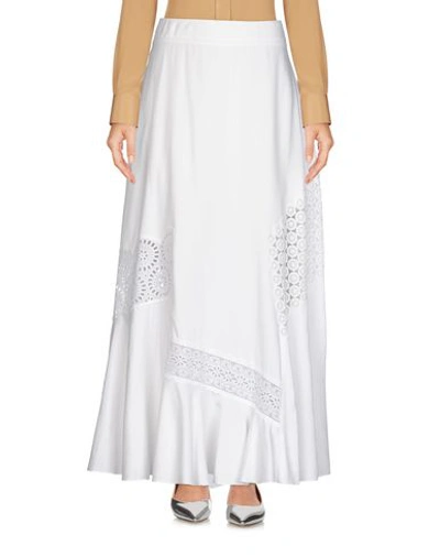 Stella Mccartney Long Skirts In White