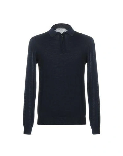 Ferragamo Sweater In Dark Blue