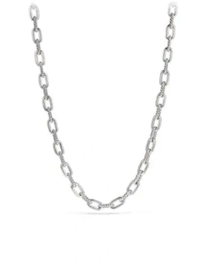 David Yurman Women's Madison Small Necklace/8.5mm In Silver