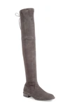Stuart Weitzman Women's Lowland Stretch Suede Over-the-knee Boots In Londra